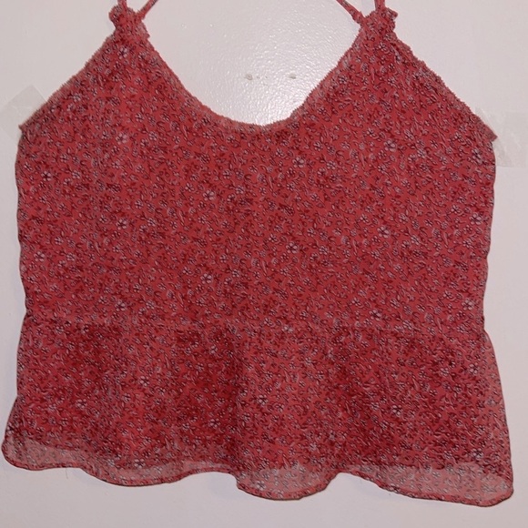 🌹ABERCROMBIE & FITCH FLORAL CROP TOP - Picture 2 of 7